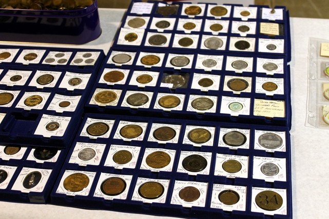 There are several coin dealers at the show-2012