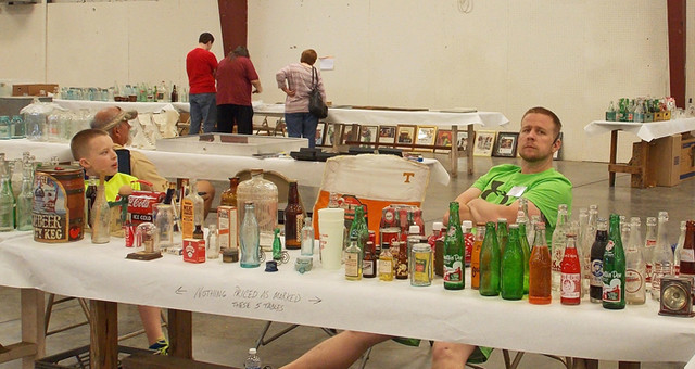 Brandon Horne was attending this year with quite a few bottles to sell