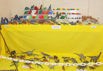 Gray 2015 Display #1 vintage and modern dinosaur toys by Joseph Lee III