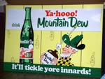 Another Mountain Dew sign